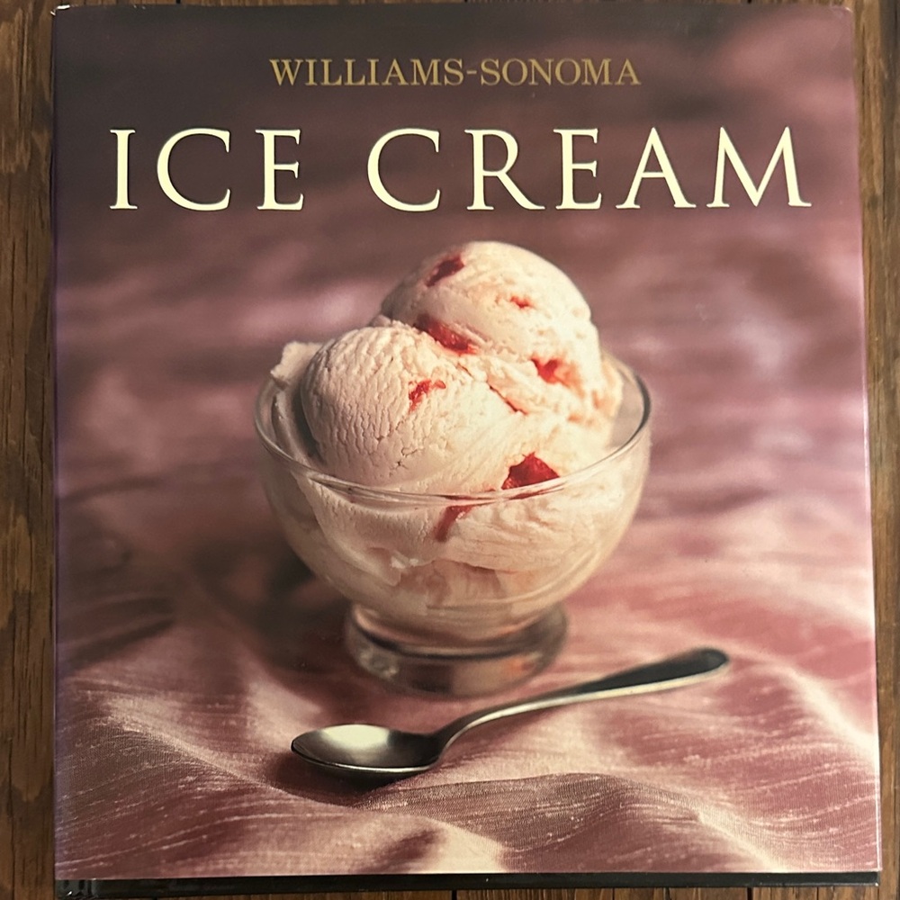 Williams Sonoma Ice Cream Book